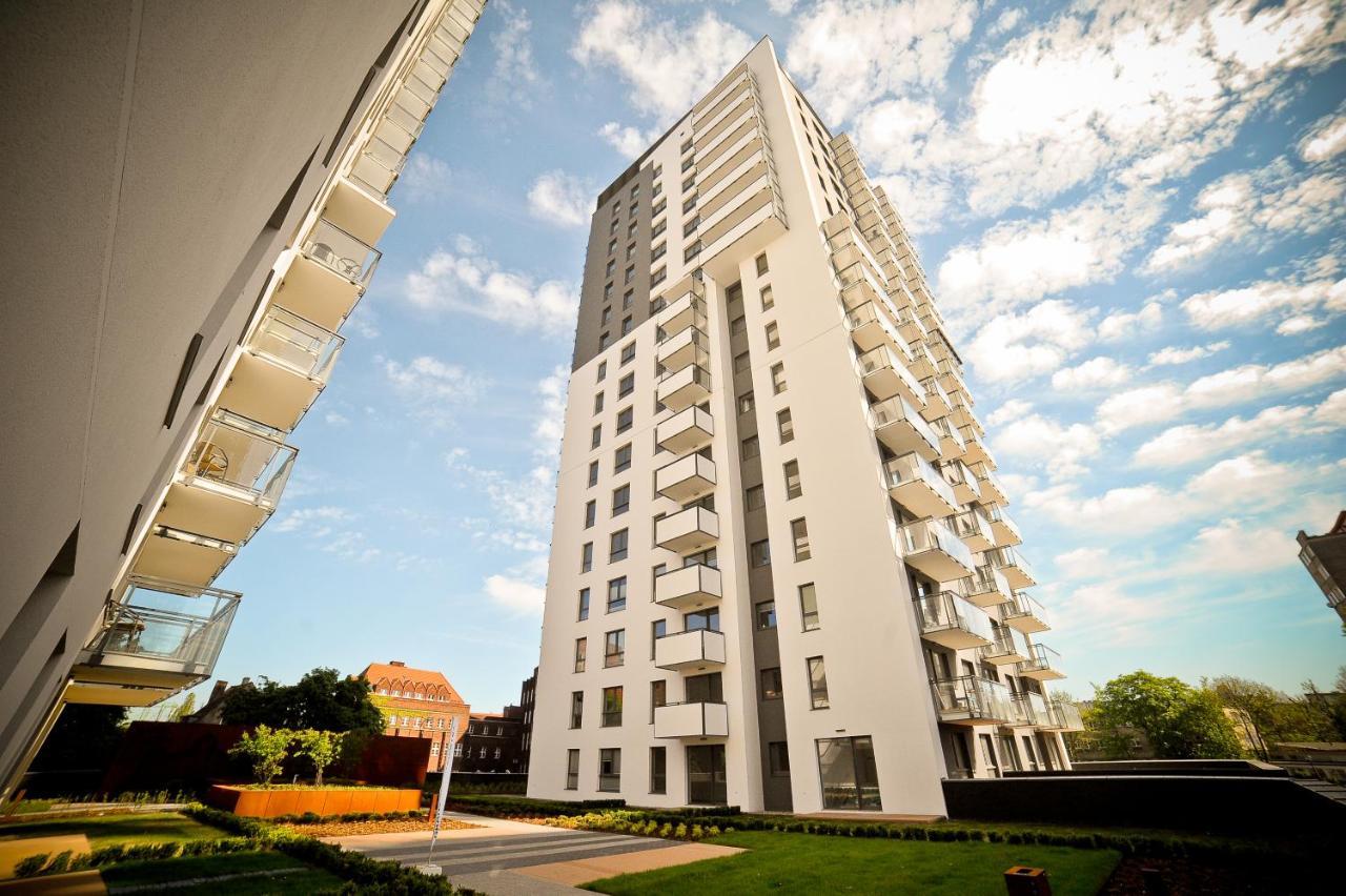 Grand Apartments - Apartment On The 17Th Floor With Panorama Of The Old Town 그단스크 외부 사진